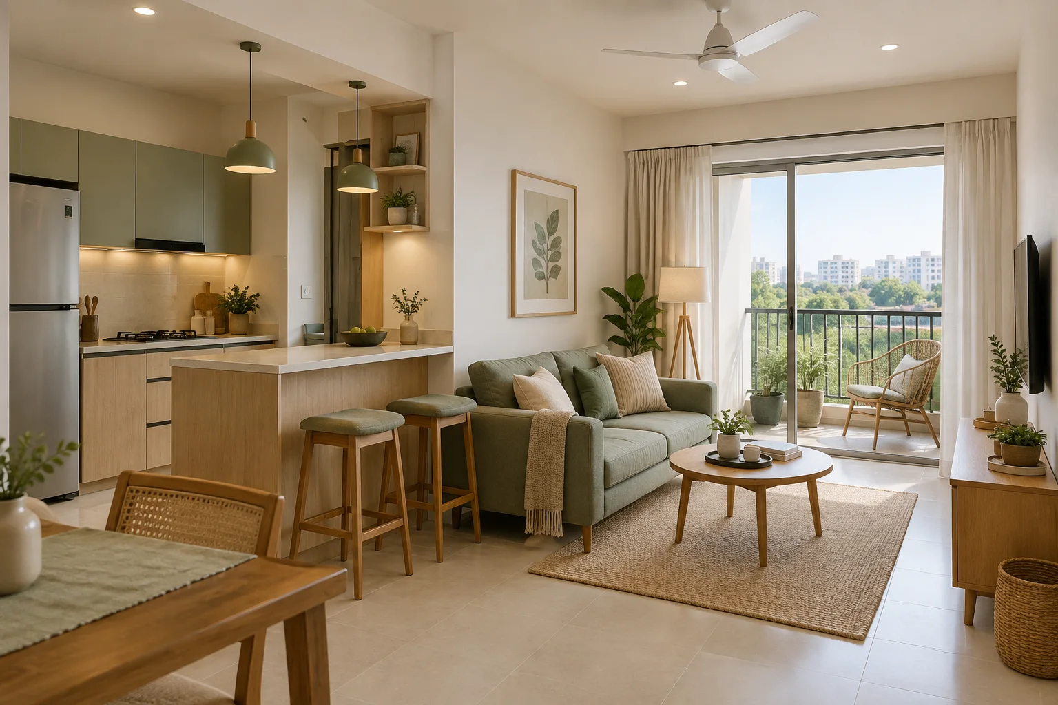 Furnished Two-Bedroom Apartment