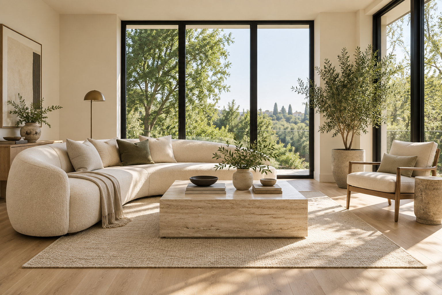 A bright, welcoming home interior